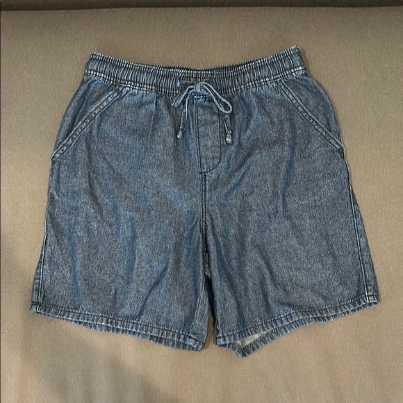 Karen Scott Pants - Karen Scott Blue Denim Shorts